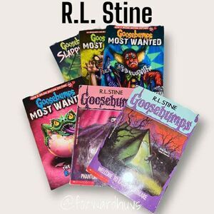 Goosebumps Lot of 6 Books